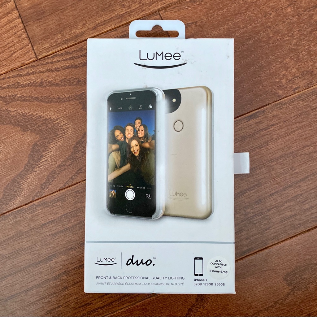 Lumee Duo Gold Case Iphone 8